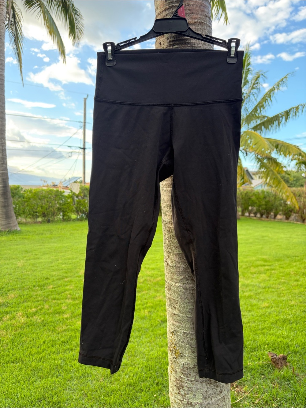lululemon athletica Black High-Rise Leggings (cropped)